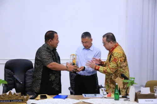 Gubernur Arinal Sambut Baik Rencana Perusahaan Angel Yeast Bangun Perusahaan Turunan Tapioka dan Gula di Provinsi Lampung